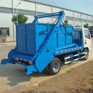 Truk Sampah Dongfeng Chaochai 95hp Harga Murah DLQ dengan Lengan Ayun, Truk Pengangkut Sampah dengan Bak Samping, Truk Sampah Skip - Product Image 6