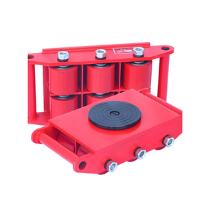 Rodillos de carro de transporte de carga de manejo de material plegable de tablero resistente de 12 toneladas - Product Image 1