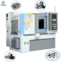 Tour CNC compact haute vitesse YH3630 pour l'usinage en série de petites pièces en acier, aluminium et cuivre