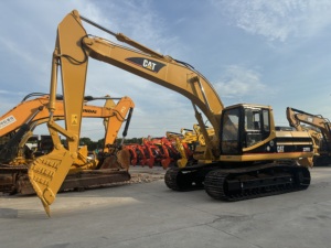 Excavatrice de 25 tonnes Performance stable Machine lourde CAT325B de haute qualité avec moteur à noyau d'occasion de Shanghai - Product Image 3
