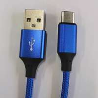 Cable de Datos USB 3.1 de Alta Calidad con Trenzado de Nailon, Carga Rápida 6A, USB-A a Tipo-C, 30/28/26 AWG, Cobre Puro y TPE para Computadora y Móvil
