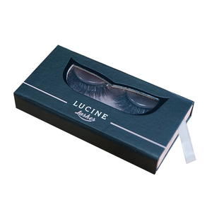 Caja de Regalo Personalizada para Pestañas y Lápiz Labial, Laminación Mate, Embalaje Cosmético, Grabado en Relieve, Impresión Serigráfica, Forro de Esponja - Product Image 5