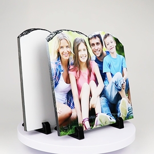 Vente en gros de plaques de sublimation vierges en <span class=keywords><strong>ardoise</strong></span> de 20 x 20 cm, forme contour supérieur, <span class=keywords><strong>pour</strong></span> artisanat de <span class=keywords><strong>table</strong></span>, artisanat en pierre, <span class=keywords><strong>ardoise</strong></span> photo, <span class=keywords><strong>pour</strong></span> cadeau - Product Image 2