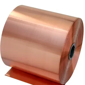 Feuille de chargeur en cuivre doux, bobine, c1020, 0.005mm 0.01mm 0.02mm