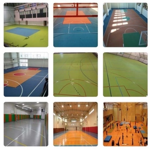 Meilleures ventes de Plancher en PVC pour terrains de sports intérieurs Futstal Plastique laminé imperméable en bois Vinyle Revêtement de sol - Product Image 6