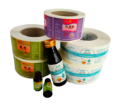 Etiquetas Adhesivas de Papel Impresas Personalizadas para Botellas, Atomizadores, Diseño de Dibujos Animados o Frutas, Rollo de Etiquetas Impermeables
