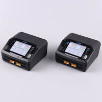 Chargeur/Déchargeur Intelligent Double Canal ToolkitRC M6DAC PRO V2 pour Batteries LiPo 200W AC 800W DC 16A 1-6S LiHV LiPo avec Adaptateur