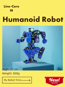 Robot de bureau <span class=keywords><strong>My</strong></span> Robot Time 18 Servos, humanoïde, éducatif, programmation SCRATCH, robots de boxe pour les lycéens et les étudiants universitaires - Product Image 3