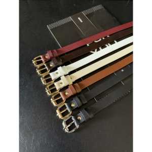 Cinturón Delgado para Mujer con Hebilla Cuadrada, Cuero PU, Hebilla de Aleación Informal, Múltiples Opciones de Color - Product Image 2