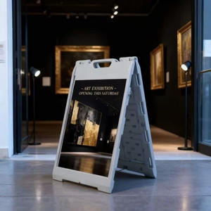 Support de panneau publicitaire en plastique résistant aux intempéries, format A, 60x90cm, avec base à eau, <span class=keywords><strong>pour</strong></span> la promotion d'événements - Product Image 2