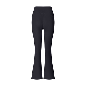Pantalon moulant de sport micro-évasé à taille haute pour femmes européennes et américaines pour l'automne et l'hiver Nouveaux leggings évasés transfrontaliers - Product Image 6