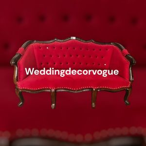 Sofá Love Seat de dos plazas de estilo moderno, diseño de alta calidad, nuevo diseño para bodas personalizadas, uso doméstico, Villa de madera duradera para la escuela - Product Image 1