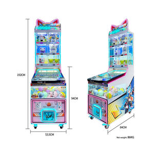 Máquina de Juego de Pinball Arcade Personalizada, Operada con Monedas, de Metal y Plástico, con Premios, Bolas de Juguete, Boletos de Lotería y Tarjetas - Product Image 5