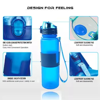 Botella de Agua Plegable Reutilizable, Diseño Deportivo, Material de Silicona Suave y Duradero, Apta para Lavavajillas y Microondas, con Tapa de Paja