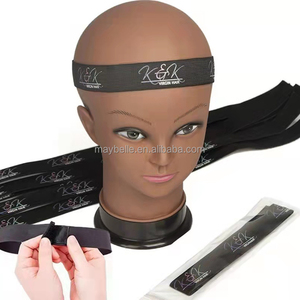 Logo parrucca personalizzata fasce di fusione bordo regolabile <span class=keywords><strong>Slayer</strong></span> fascia di fusione per parrucche fascia elastica cofano testa avvolgere mantenere il pizzo frontale - Product Image 4