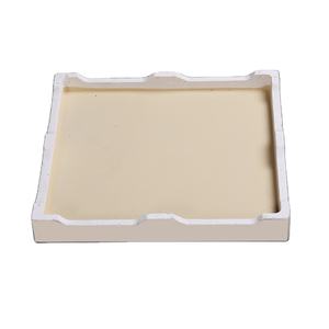 Horno refractario Zirconia cerámica Setters bandeja plana ZrO2 Saggar para calcinación de materia prima - Product Image 1