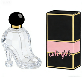 Hot Sale Original Cute <b>Girl</b> Women's Perfume Cologne Parfum High heel Originales Lasting Fragrance Fresh Cologne Perfume 100ML - Product Image 4