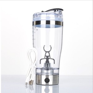 Vaso Mezclador con Carga USB, Hermético, Antiderrames, para Polvo <span class=keywords><strong>de</strong></span> Proteína, Reemplazo <span class=keywords><strong>de</strong></span> Comidas, Gran Capacidad, Portátil, para Viajes en Avión, Nuevo - Product Image 2