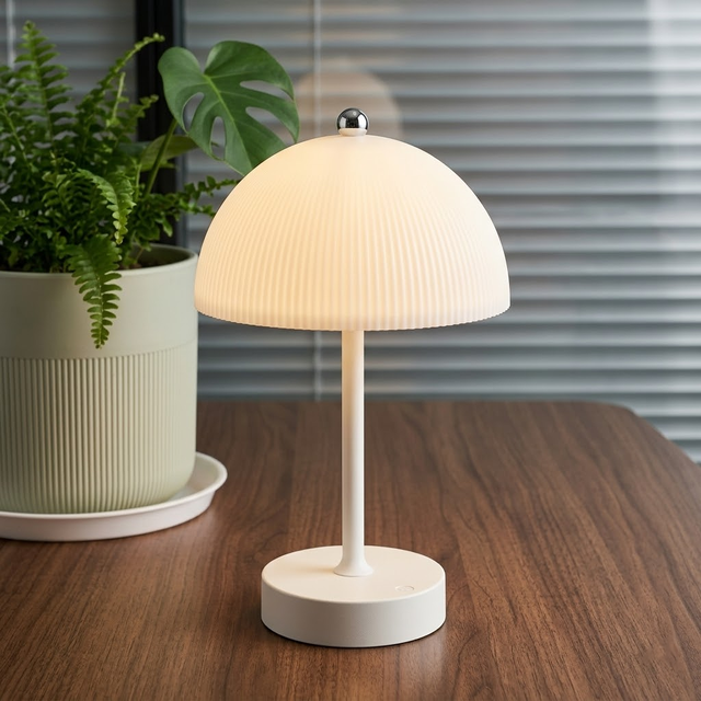 Portable ABS Touch Dimmable & 3 Color Modes USB-C Rechargeable Modern Cordless LED Table Lamp