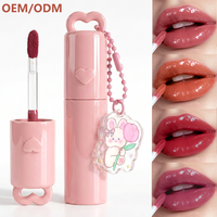 Fabricant ODM OEM, vente en gros, marque privée, mini gloss à lèvres végétalien, gloss à lèvres personnalisé avec logo
