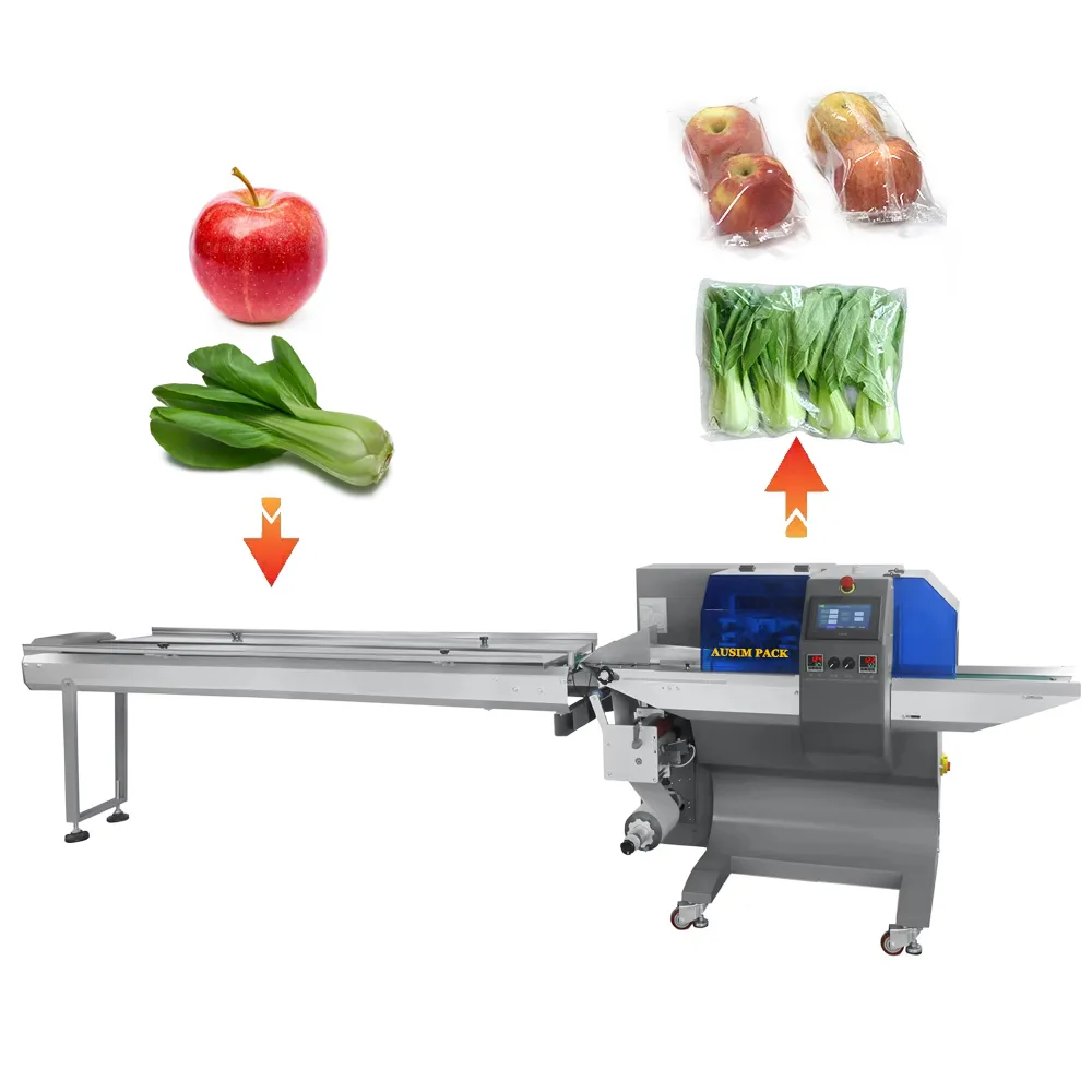Новое поступление, игрушечная упаковочная машина, сервоупаковочная машина для овощей, фруктов, упаковочная машина