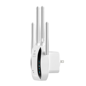 Extensor WiFi de banda única de 2,4 GHz con puerto Ethernet, amplificador WiFi <span class=keywords><strong>Plug</strong></span> & <span class=keywords><strong>Play</strong></span>, enrutador y modo de punto de acceso amplificador de señal Wifi - Product Image 1