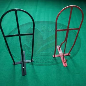 <span class=keywords><strong>Porte</strong></span>-<span class=keywords><strong>selle</strong></span> en acier anti-rouille de qualité supérieure |   Organisateur de matériel équestre robuste <span class=keywords><strong>mural</strong></span> et autoportant pour écurie - Product Image 3