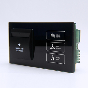 Giá bán buôn thông minh khách sạn Tempered Glass RFID mifare thẻ tiết kiệm năng lượng chuyển đổi với cảm ứng kiểm soát ánh sáng DND mur - Product Image 3