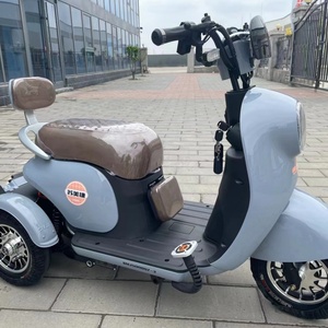 Triciclo Eléctrico de Tres Ruedas para Adultos, Estilo Nuevo, Doble Asiento, Bicicleta Eléctrica para Personas Mayores - Product Image 5