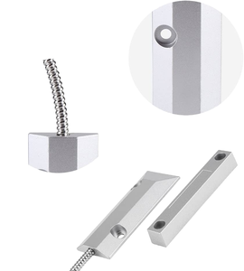 12V Home <strong>Burglar</strong> <strong>Alarm</strong> Contact Sensor with Magnetic Switch Reed Switch for <strong>Door</strong>/Window for Roller Shutter <strong>Door</strong> NO/NC Switch - Product Image 1