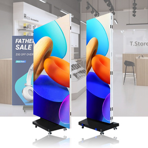 P2 P3 trifold <span class=keywords><strong>LED</strong></span> Poster màn hình hai mặt ba-fold <span class=keywords><strong>LED</strong></span> điện tử Poster Màn hình hiển thị <span class=keywords><strong>3</strong></span> mặt <span class=keywords><strong>LED</strong></span> biểu ngữ - Product Image 3