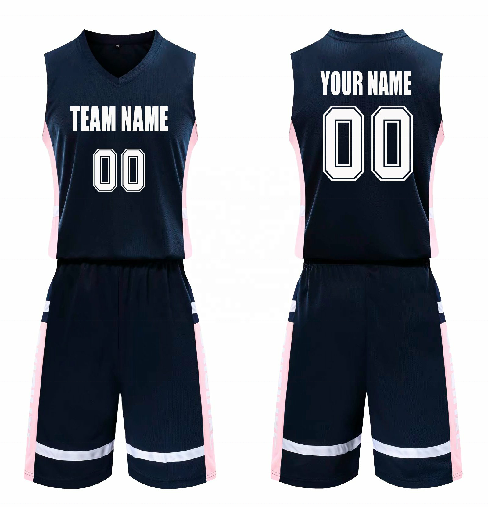 Short De Basketball Rose Clair : Short De Sport Ample Pour Hommes - France