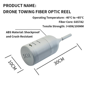 Cable de Fibra Óptica para Dron FPV, Anti-Interferencia, Transmisión de Largo Alcance, Núcleo G657A2, Datos de Alta Velocidad - Product Image 5