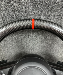 Volante Deportivo de Fibra de Carbono Compatible con Volkswagen <span class=keywords><strong>Golf</strong></span> 4 5 6 7 8 GTI R MK5 MK6 MK7 MK8 2017, Actualización del Modelo Antiguo al Nuevo - Product Image 6