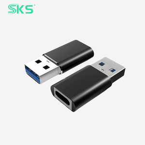 Adaptador Convertidor USB3.0 AM a Tipo C de Alta Velocidad de 5 Gbps para Cargador de PC Portátil, Banco de Energía - Product Image 1