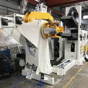 재료 프레싱 기능과 속도 조절이 가능한 정밀 레벨링을 위한 자동 스틸 코일 디코일러 및 스트레이트너 - Product Image 4