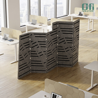 Cloison acoustique de bureau en polyester certifiée OEKO-TEX Standard 100, écologique, insonorisante, pour espace de travail ouvert