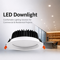 Plafonnier LED SMD en aluminium, découpe de 100 mm, 9 W, Ra90, spot encastré, éco-responsable, certification CE