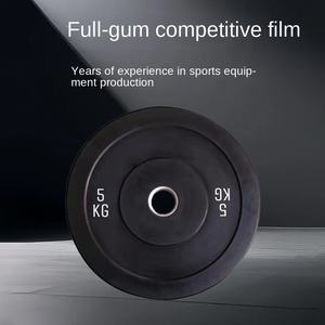 Tablette de musculation en <span class=keywords><strong>fonte</strong></span> avec revêtement en <span class=keywords><strong>caoutchouc</strong></span> intégral pour la musculation à domicile avec un design à grand trou - Product Image 4