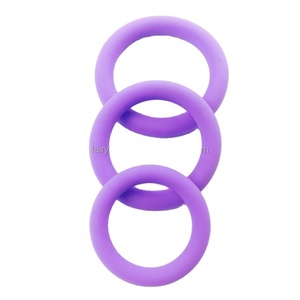 3PCS Medical Grade Silikon Penis ringe Set für Männer mit verschiedenen Größen Verzögerung Ejakulation Enhancer Pleasure Ring Adult Sexspielzeug - Product Image 2