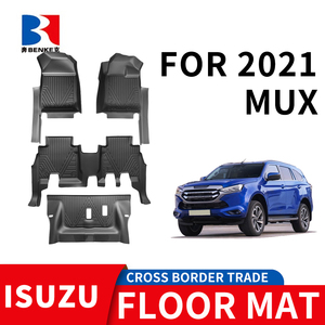 wholesale Factory Custom 5D TPE <b>Rubber</b> Eco-friendly Waterproof Anti Slip 5D Car <b>Floor</b> Mats 4 Pieces for ISUZU MUX 2021 - Product Image 1