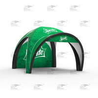 Décoration extérieure Gazebo hermétique publicité tente dôme X forme Camping tente gonflable camping-car remorque luna tentes