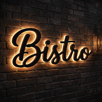 Letrero Luminoso Metálico Personalizado Resistente a la Intemperie, Caja de Luz de Calidad Premium, Señalización Publicitaria Exterior Impermeable