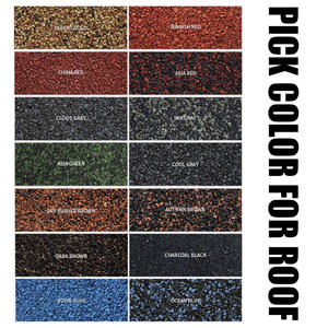 Bardeaux d'asphalte modernes à 3 onglets Carreaux 3D bitumineux renforcés et ignifuges imperméables pour la toiture d'une maison, d'un hôtel et d'un centre de villégiature - Product Image 4