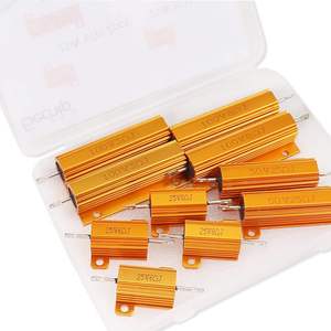 Résistances de puissance en aluminium, 10 pièces, 25W 6 8Ohm, <span class=keywords><strong>50W</strong></span> 25Ohm, 100W <span class=keywords><strong>8</strong></span> 3Ohm, résistances bobinées en aluminium - Product Image 3