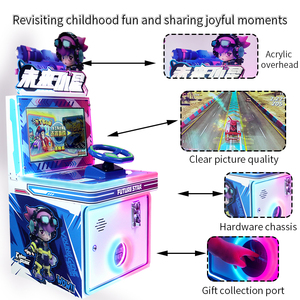 Macchina da gioco per bambini a basso costo futura piccola stella divertente e giochi interattivi a gettoni per il gioco genitore-bambino - Product Image 4