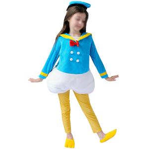 Costume de mascotte de dessin animé pour enfants, motif canard, avec chaussures, pour jeux de rôle, fêtes, spectacles, films, télévision et Halloween - Product Image 6