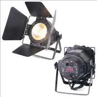 200W boîtier en aluminium mariage scène lumière DMX blanc chaud + blanc froid COB LED Par lumière