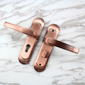 Serrure <span class=keywords><strong>de</strong></span> porte intérieure <span class=keywords><strong>de</strong></span> sécurité pour <span class=keywords><strong>maison</strong></span> en acier inoxydable 304 or rose avec cylindre et ensemble <span class=keywords><strong>de</strong></span> corps <span class=keywords><strong>de</strong></span> serrure - Product Image 1