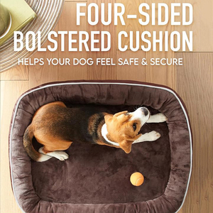 2024 <span class=keywords><strong>Designer</strong></span> Nieuwe Mode Bruine Orthopedische Hond <span class=keywords><strong>Bed</strong></span> <span class=keywords><strong>Bed</strong></span> Zachte Pv Pluche Draagbare Dubbelzijdige Rechthoek Huisdier <span class=keywords><strong>Bed</strong></span> Mat Voor Buiten - Product Image 5